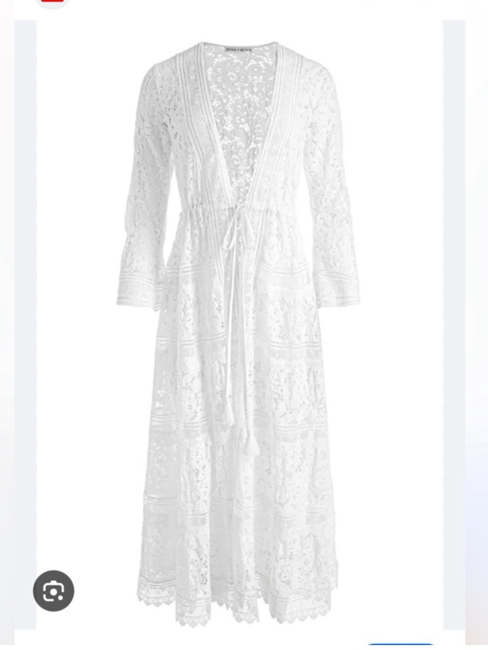 Alice + Olivia Talia Drawstring Kimono - Picture 3 of 8